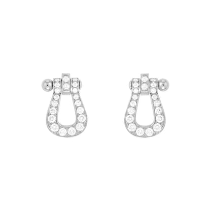 [Rose Tomorrow]FORCE 10 FULL DIAMOND STUD EARRINGS MINI MODEL
