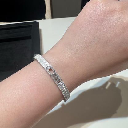[✨Rose💎]Move Noa Cisele half pave bangle