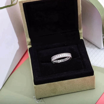[💎ROSE💎]PERLEE DIAMOND SILVER RING