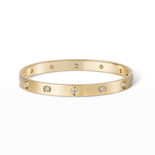 [Rose Jewelry ]LOVE BRACELET 6.1MM 10 DIAMONDS