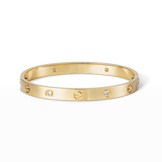 [Rose Jewelry ]LOVE BRACELET 6.1MM 4 DIAMONDS