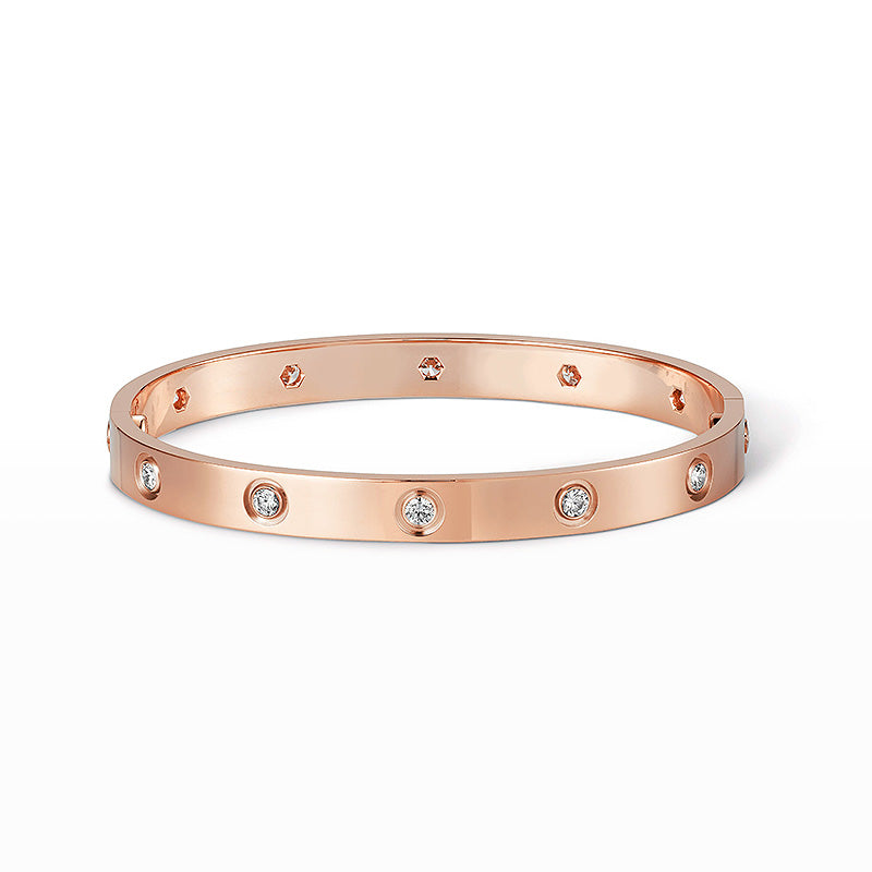 [Rose Tomorrow]LOVE BRACELET 6.1MM 10 DIAMONDS