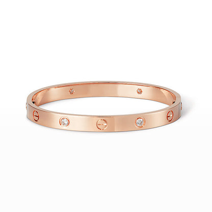 [Rose Tomorrow]LOVE BRACELET 6.1MM 4 DIAMONDS