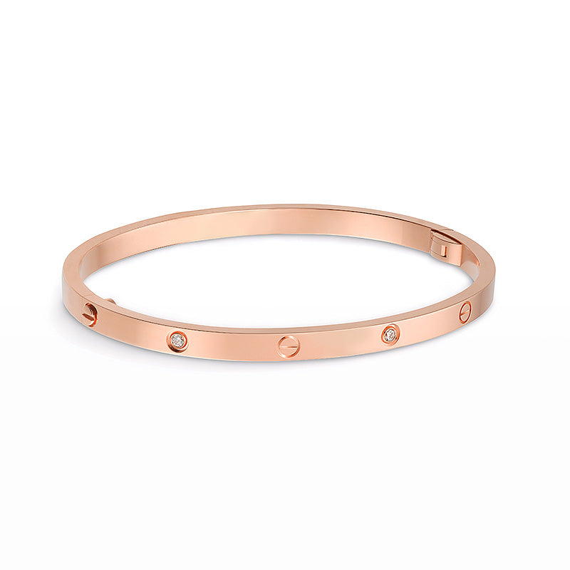 [Rose Jewelry]LOVE BRACELET 3.65MM 6 DIAMONDS