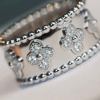 [💎ROSE💎]CLOVER KALEIDOSCOPE RING 10MM