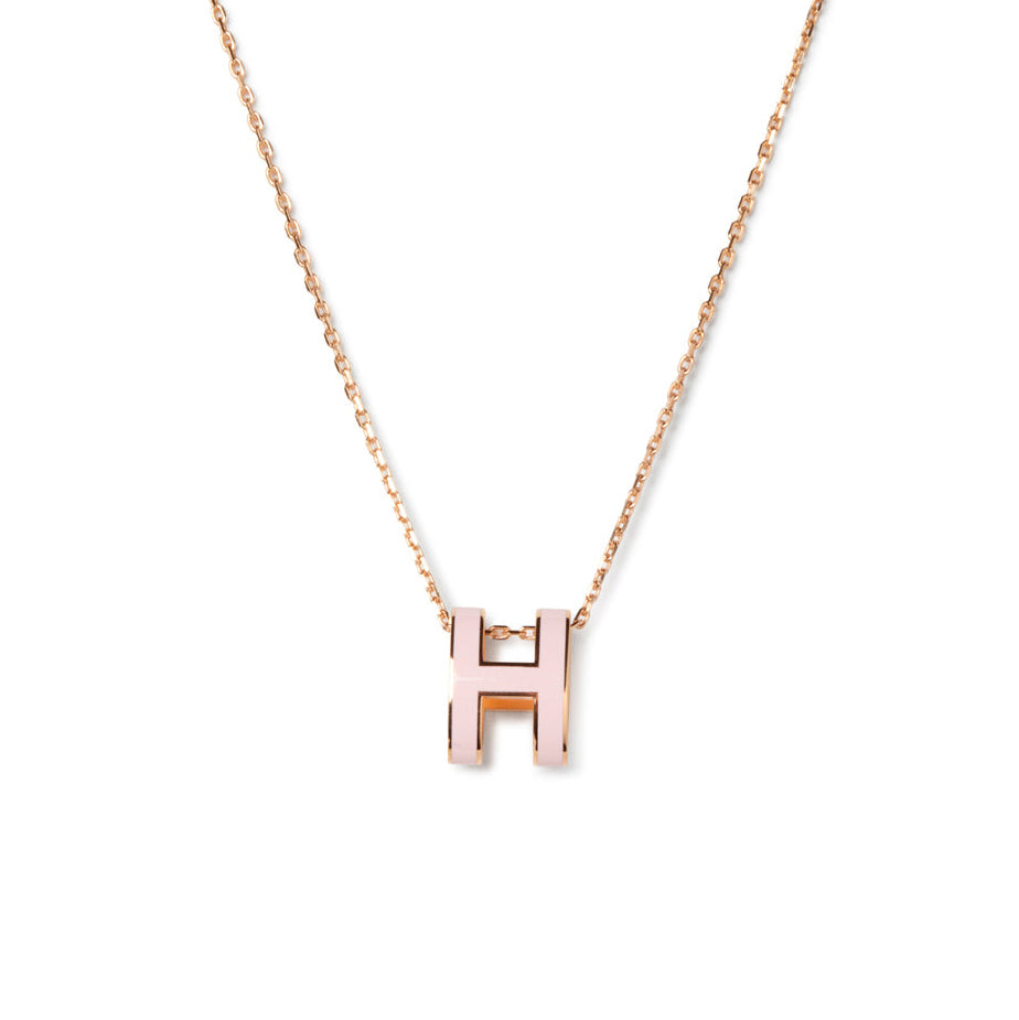 [Rose Tomorrow]POP H PEDANT PINK GOLD