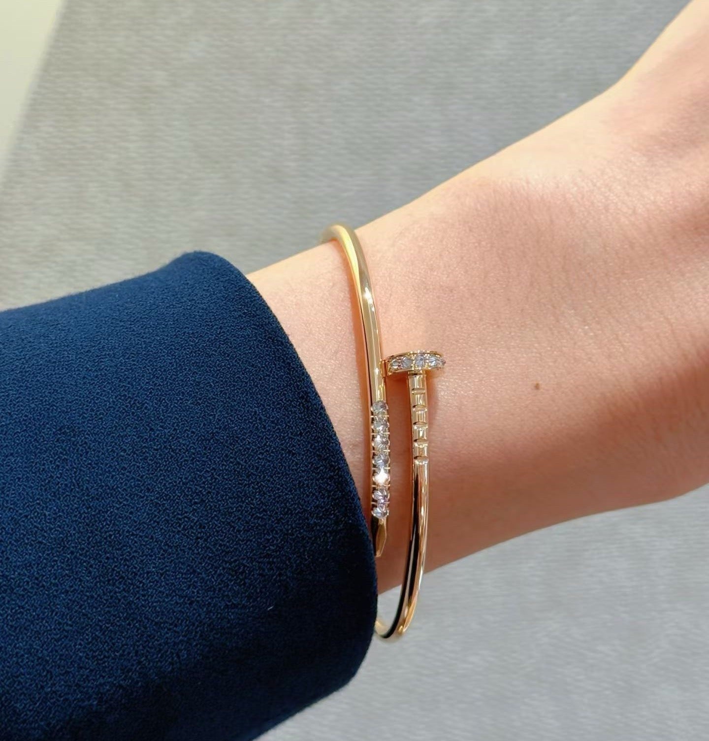 [Rose Tomorrow】JUSTE BRACELET 2.5MM DIAMONDS NEW