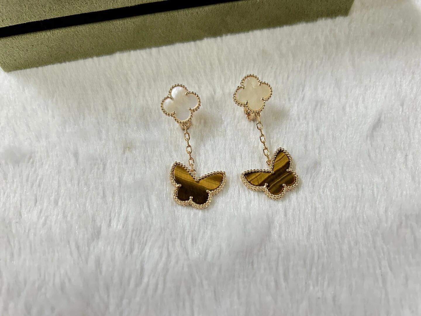 [Rose Tomorrow] BUTTERFLY DOUBLE MOTIF EARRINGS