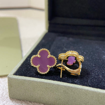 [Rose Tomorrow]2025 NEW VIOLET STUD EARRINGS