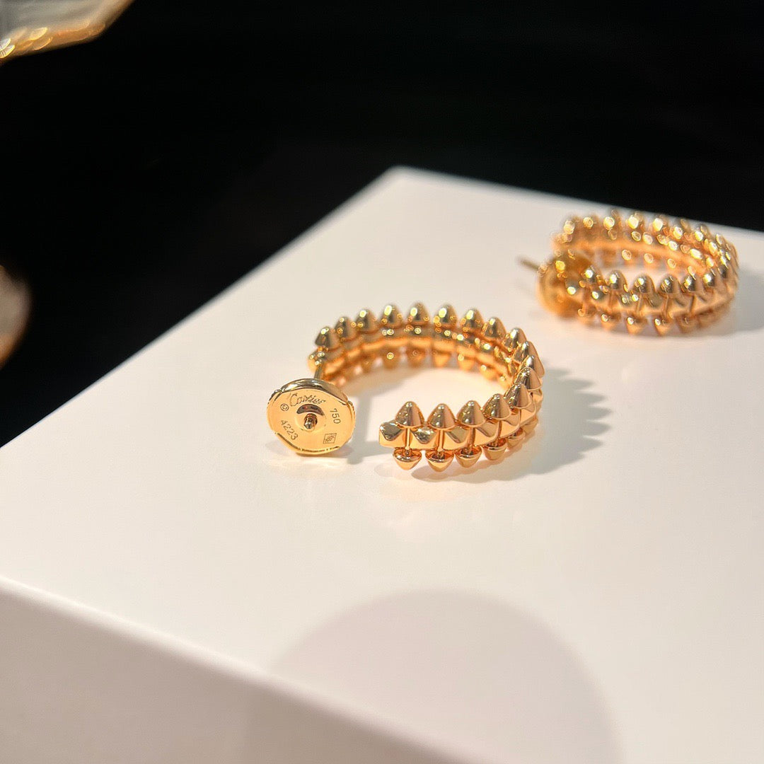 [Rose Jewelry]CLASH SMALL HOOP EARRINGS