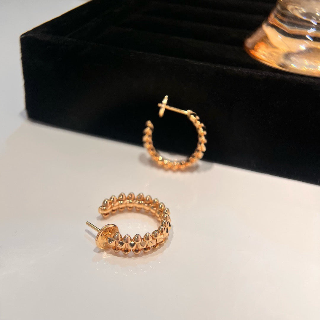 [Rose Jewelry]CLASH SMALL HOOP EARRINGS