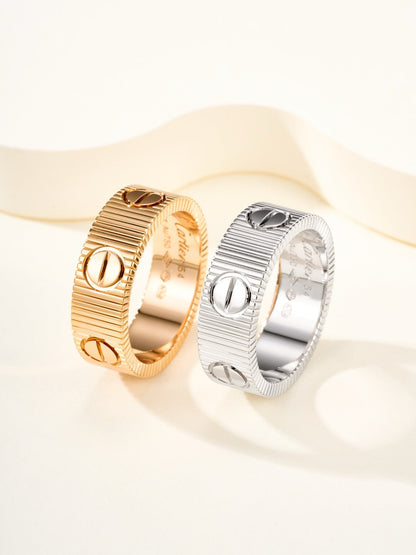 [Rose Tomorrow]2025 NEW LOVE RING BRUSHED STYLE
