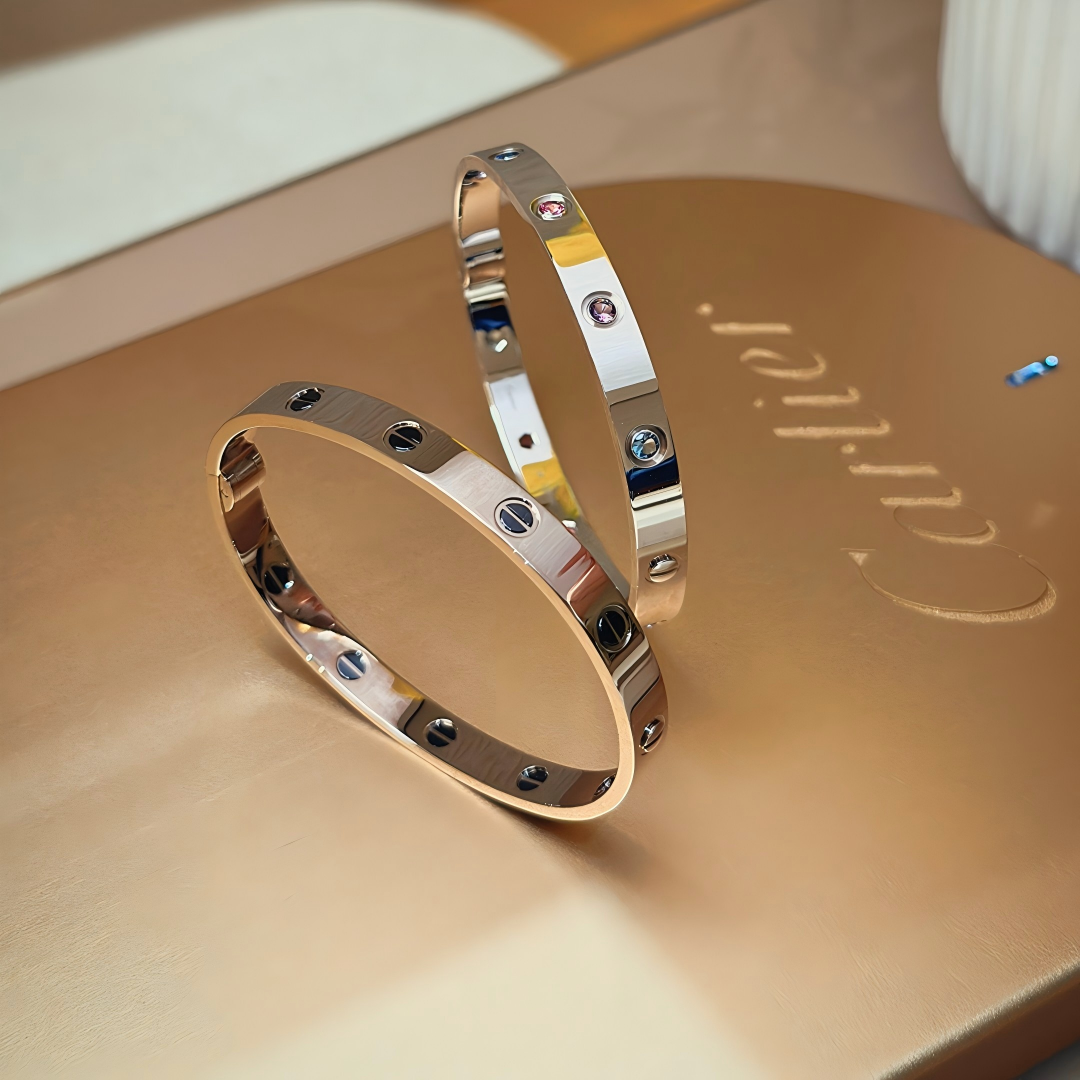 [✨Rose💎]2026 RAINBOW LOVE BRACELET 6.1MM  10 DIAMONDS