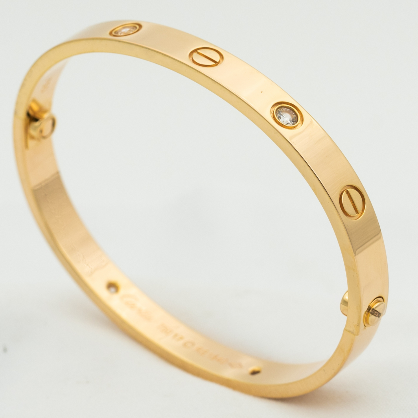[Rose Jewelry ]LOVE BRACELET 6.1MM 4 DIAMONDS