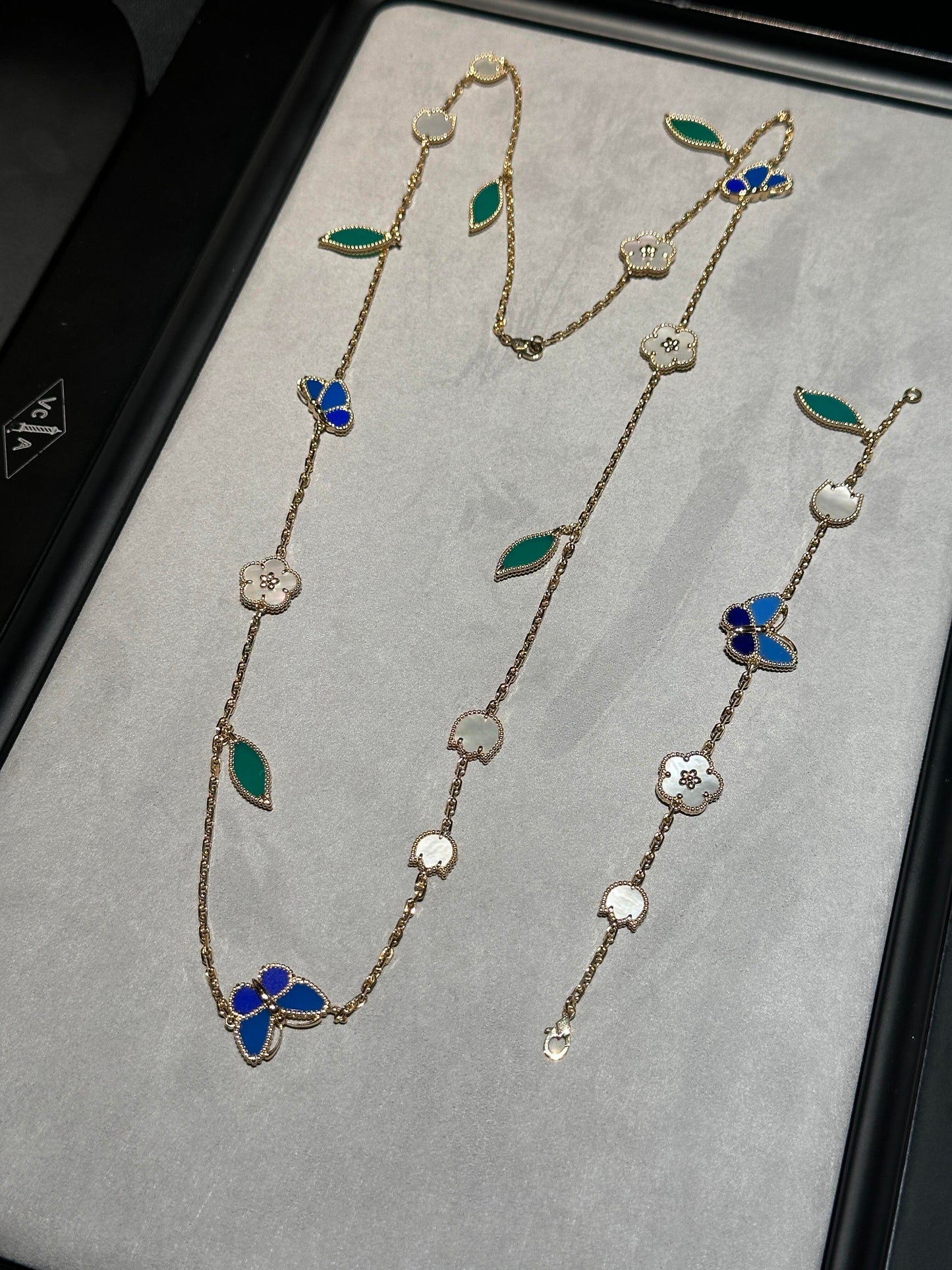[Rose Tomorrow】26 NEW CLOVER 15 MOTIFS LUCKY NECKLACE