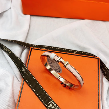 [Rose Tomorrow]CLASSIC HM CLIC  PINK 8MM ENAMEL BRACELET