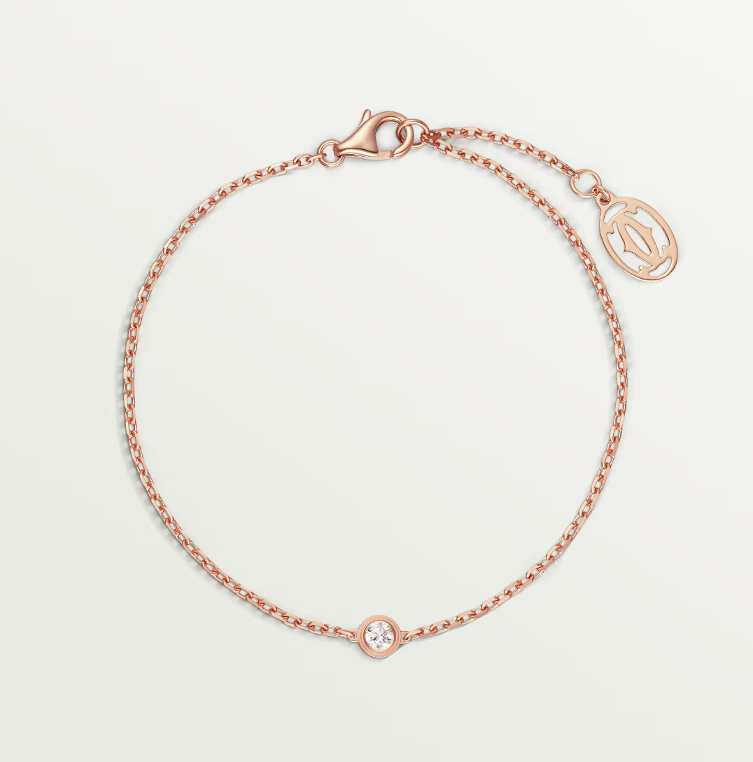 [Rose Tomorrow]DAMOUR DIAMOND LINK BRACELET