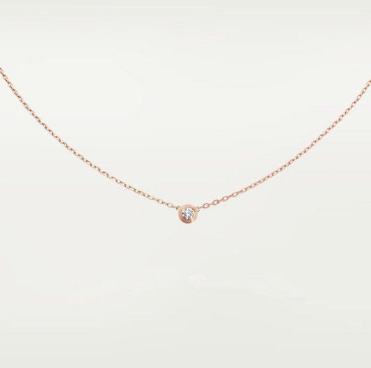 [Rose Jewelry]DAMOUR DIAMOND NECKLACE