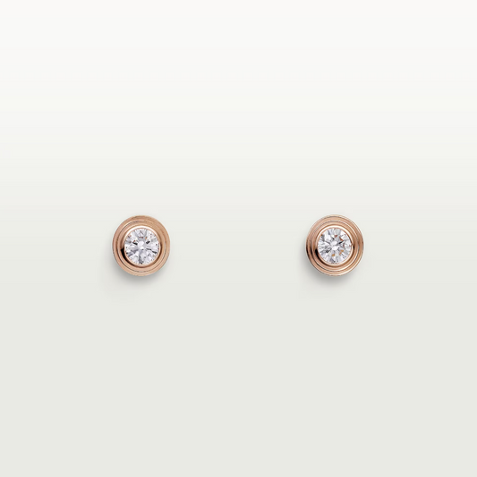 [Rose Jewelry]DAMOUR DIAMOND EARRINGS