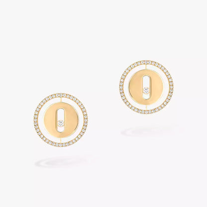 [✨Rose💎]Lucky Move Diamond Earrings