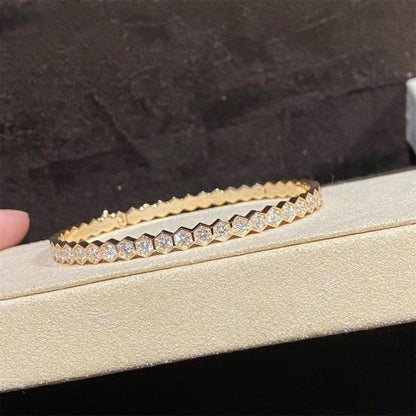 [Rose Tomorrow]BEE LOVE GOLD BRACELET FULL DIAMOND