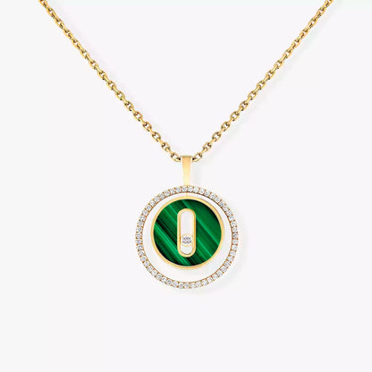 [✨Rose💎]Lucky Move Diamond Necklace in Rose Gold and White Mother-of-Pearl