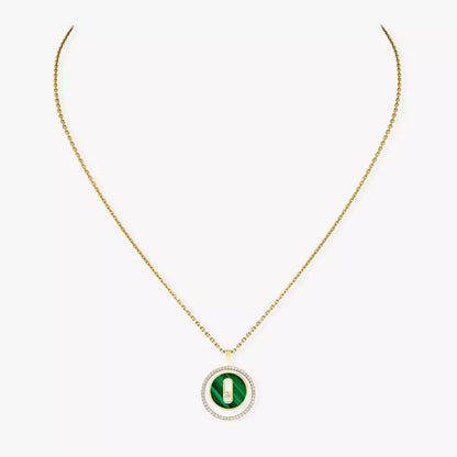 [✨Rose💎]Lucky Move Diamond Necklace in Rose Gold and White Mother-of-Pearl