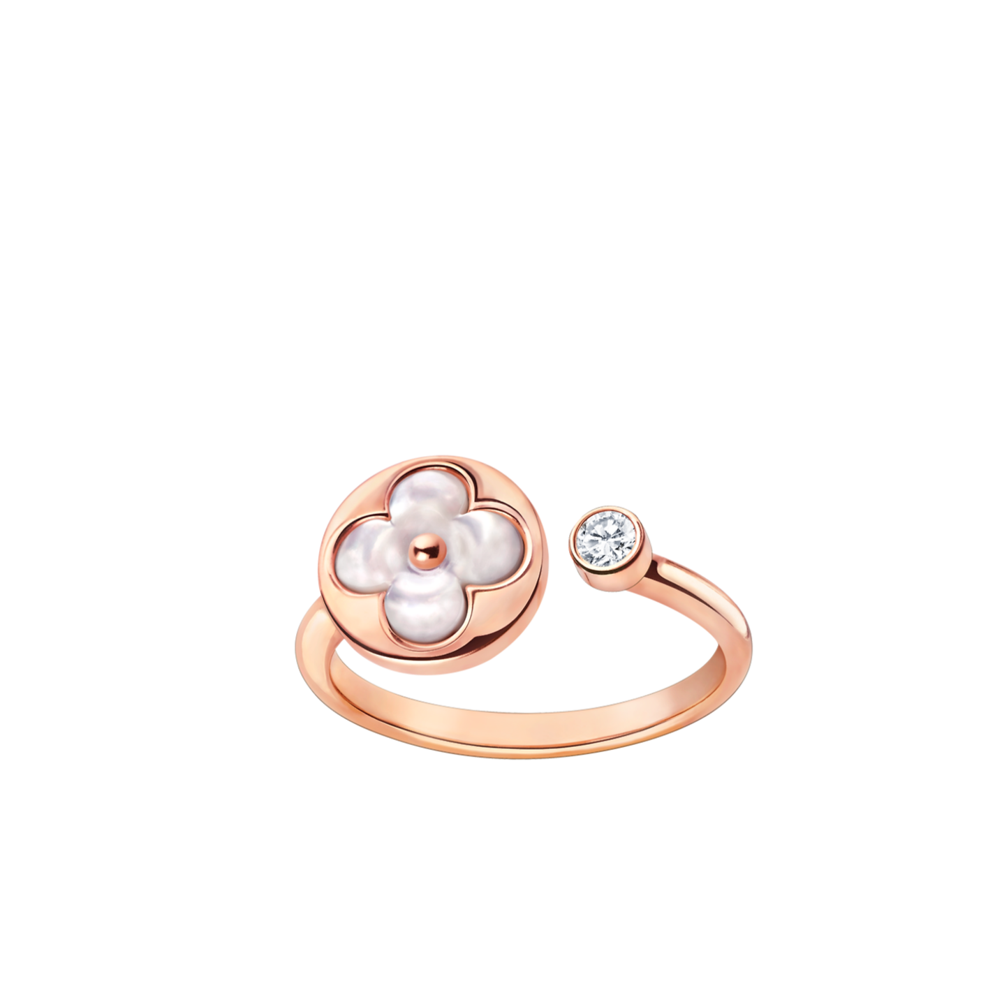 [Rose Tomorrow]SUN 1 DIAMOND PINK MOP RING