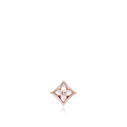 [Rose Tomorrow]STAR MOP PINK GOLD EARRINGS