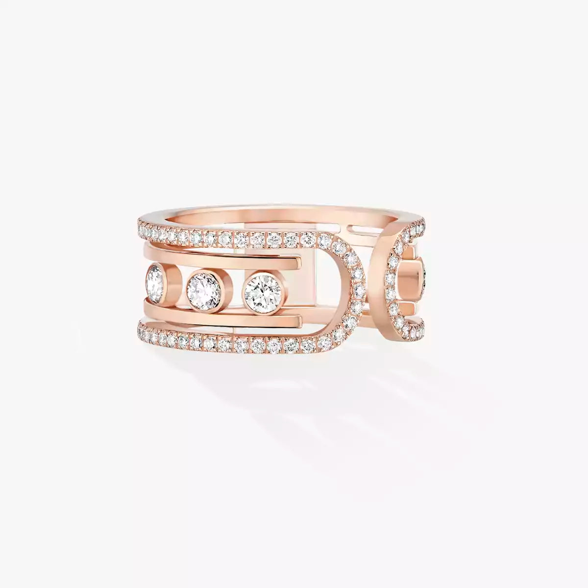 [✨Rose💎]Move 10th Diamond Ring in Gold