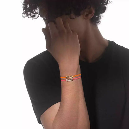 [✨Rose💎]MK Care(s) pink cord pave bracelet
