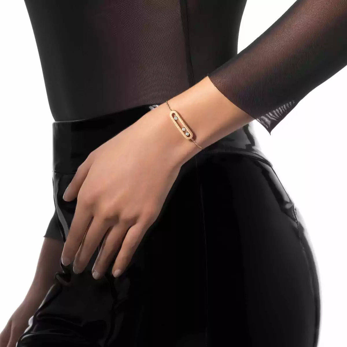 [✨Rose💎]Move Classique Cisele bracelet