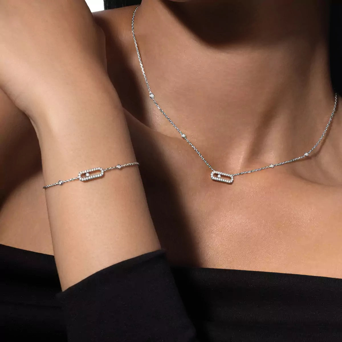 [✨Rose💎]Move Uno Necklace