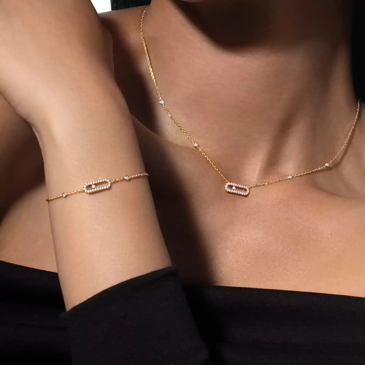 [✨Rose💎]Move Uno Necklace