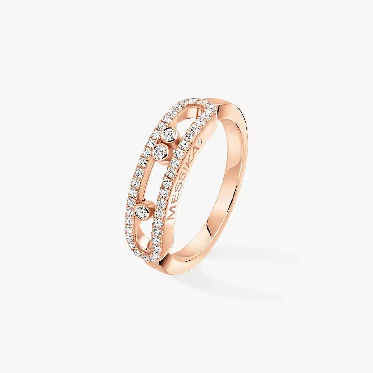 [✨Rose💎] Baby Move Gold Diamond Pave_ Ring