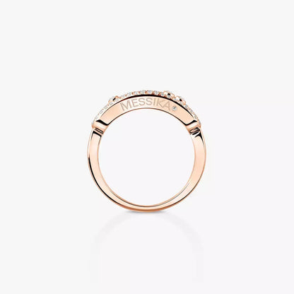 [✨Rose💎] Baby Move Gold Diamond Pave_ Ring