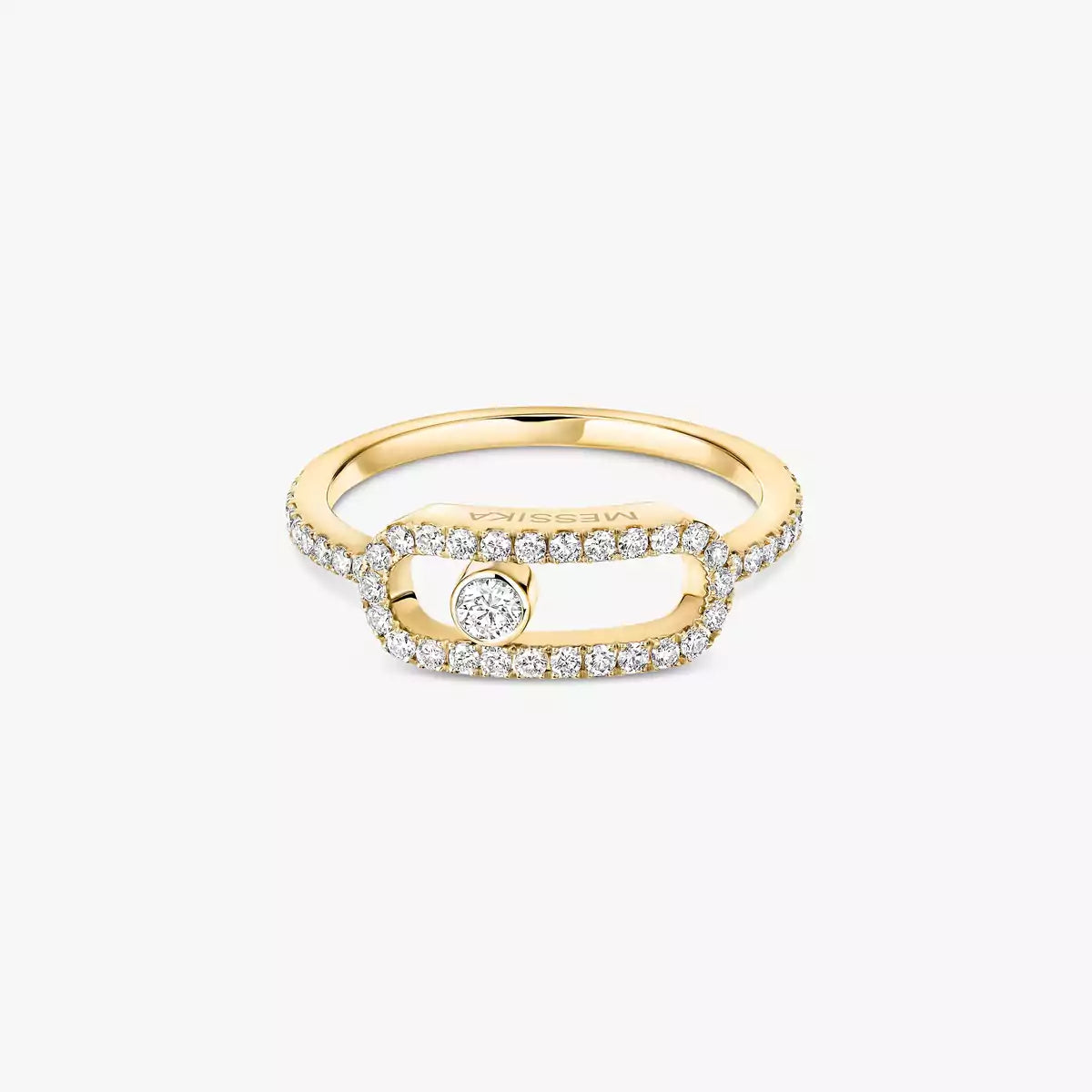 [✨Rose💎]Move Uno Diamond Ring in Gold