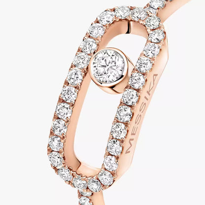 [✨Rose💎]Move Uno Diamond Ring in Gold