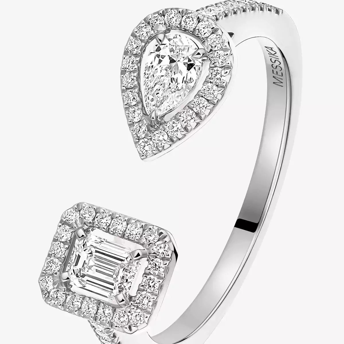 [✨Rose💎]My Twin Toi Gold Diamond Ring