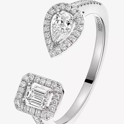 [✨Rose💎]My Twin Toi Gold Diamond Ring
