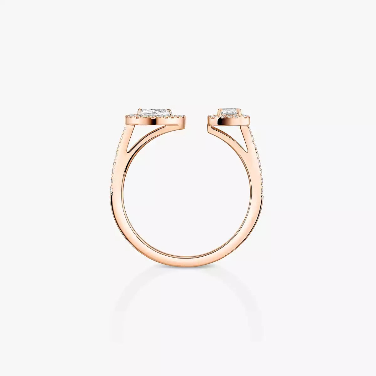 [✨Rose💎]My Twin Toi Gold Diamond Ring