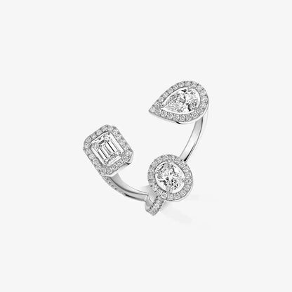 [[✨Rose💎] Diamond Ring 0,25ct My Twin Trilogy