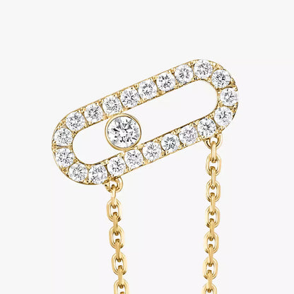 [✨Rose💎]Move Uno Diamond Earrings