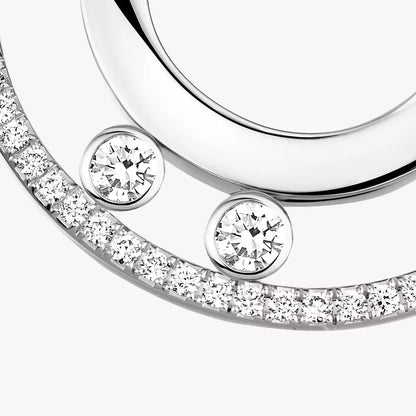 [✨Rose💎]Move Romane Small Diamond Hoop Earrings