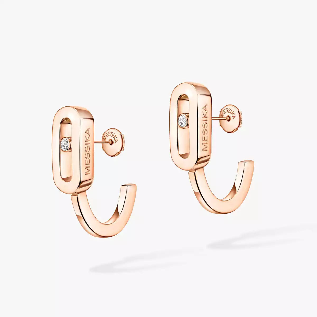 [✨Rose💎]Diamond Mini Hoop Earrings Move Classique