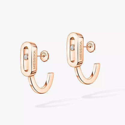 [✨Rose💎]Diamond Mini Hoop Earrings Move Classique