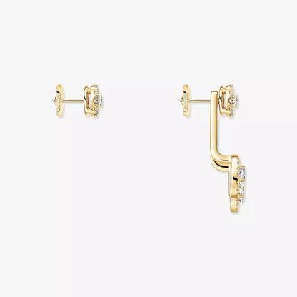 [✨Rose💎] My Twin Trio  Diamond Earrings