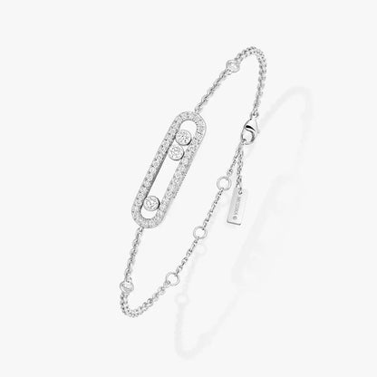 [✨Rose💎]Pave Baby Move Diamond Bracelet
