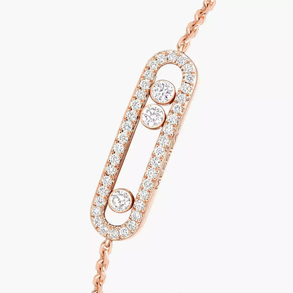 [✨Rose💎]Pave Baby Move Diamond Bracelet