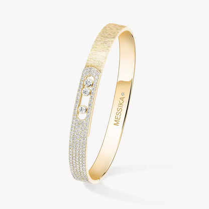 [✨Rose💎]Move Noa Cisele half pave bangle